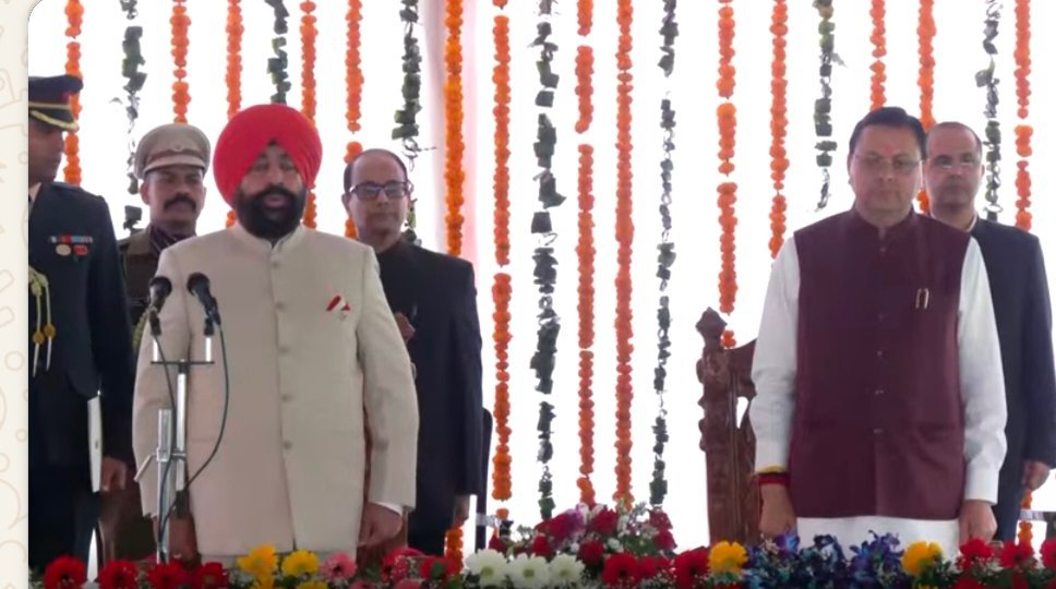 सबसे पहले ख़बर आपतक _हरिद्वार सहित रुद्रप्रयाग भीमताल और देहरादून को मिले नए मंत्री